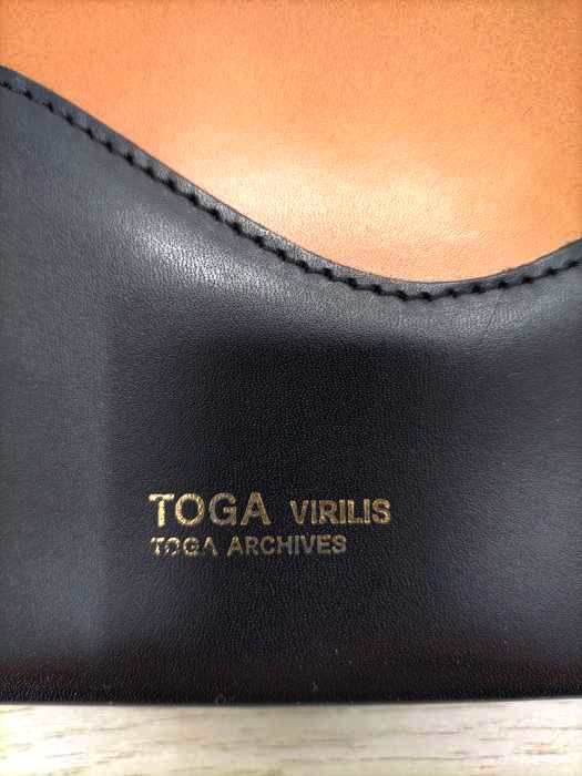 TOGA VIRILIS Neck strap leather bag 新品 | www.bartislaw.com