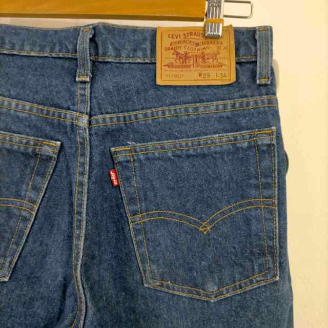 Levis(リーバイス) USA製 ボタン裏525刻印 517-0217 ブーツカット