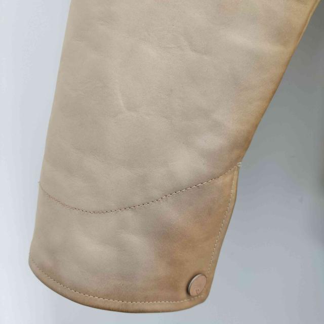 OAMC(オーエーエムシー) イタリア製 DIRECTOR COAT アームレザー切替ジャケット メンズ import:M 【中古】【ブランド古着バズストア】の通販は OAMC(オーエーエムシー) イタリア製 DIRECTOR COAT アームレザー切替ジャケット メンズ import:M 【中古】【ブランド古着バズストア】の通販は