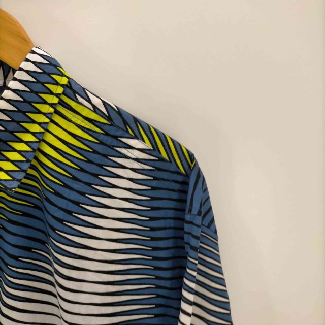 VERSACE JEANS COUTURE(ヴェルサーチジーンズクチュール) 90-00S イタリア製 グラデーション サイケ L/S シャツ メンズ import：L 【中古】【ブランド古着バズストア】_3