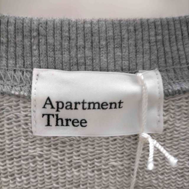 apartment(アパートメント) Logo Embroidery V-neck Sweatshirt メンズ