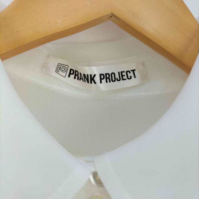 USED古着(ユーズドフルギ) {{PRANK PROJECT}} See-through Logo Band Shirt シースルーロゴバンドシャツ  レディース FREE 【中古】【ブラ｜au PAY マーケット