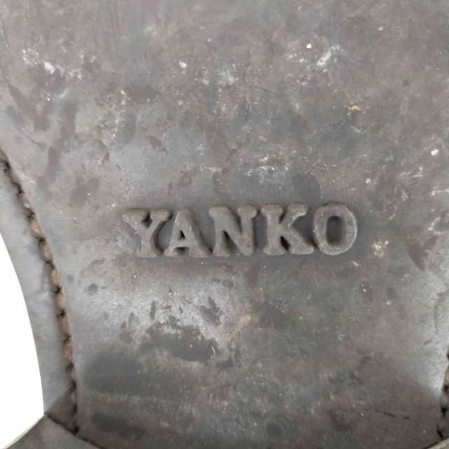 yanko(ヤンコ) ホースハイド ストレートチップ レザーシューズ メンズ
