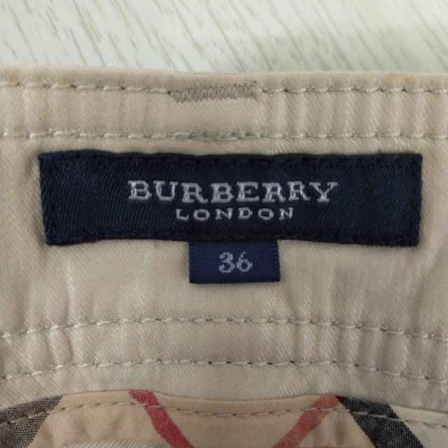 BURBERRY LONDON(バーバリーロンドン) ベルト付き カーゴフレアパンツ