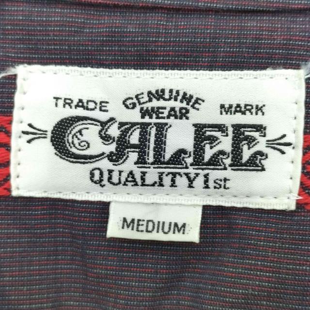 未使用 CALEE キャリー DOUBLE JACQUARD WAVE PATTERN SPORTS JACKET CL-18AW068 スポーツジャケット バーガンディ L タグ付き 20011077