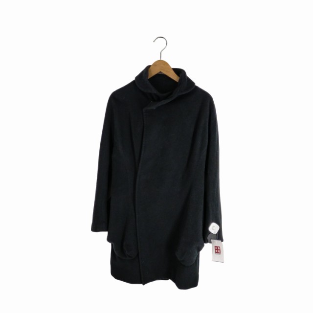 Yohji Yamamoto FEMME(ヨウジヤマモトファム) 18AW カシミヤ30% アシンメトリー ウールコート レディース JPN：1 【中古】【ブランド古