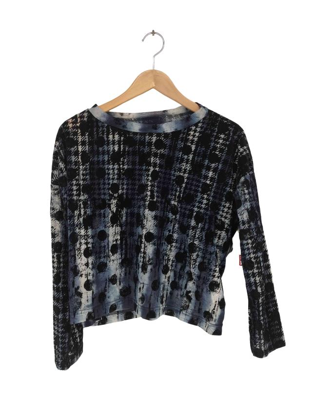 中古】未使用品 サクラ タグ付き ダブルフェイスコットンワンピース