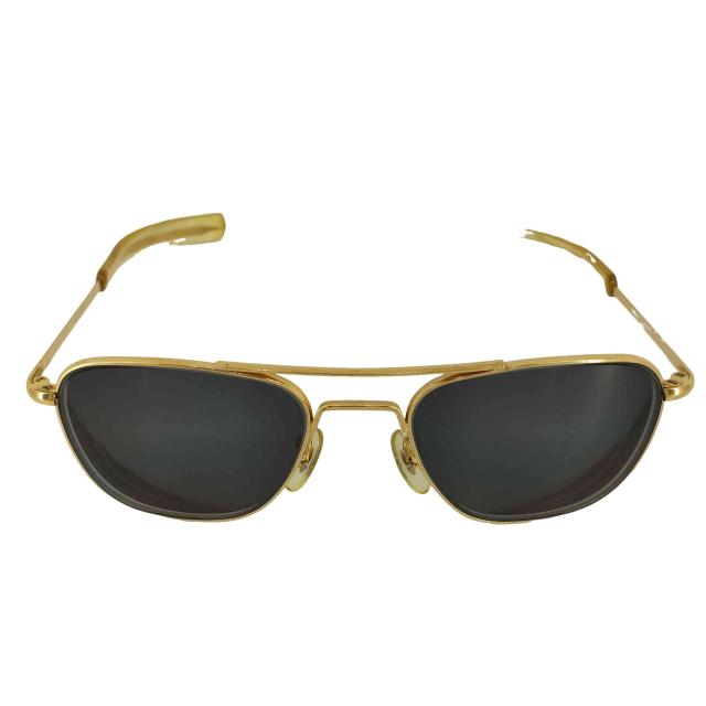 USED古着(ユーズドフルギ) {{RANDOLPH}} COMMAND USA刻印  メタルフレーム パイロットサングラス メンズ 表記無 【中古】【ブランド古着バズストア】