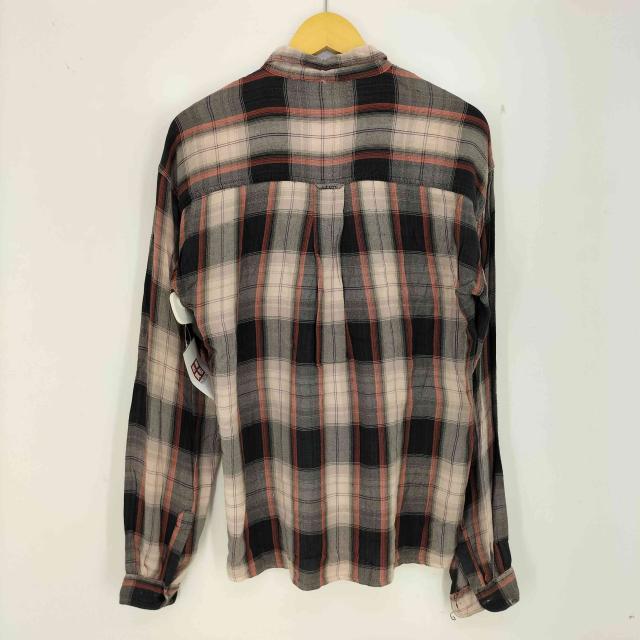 USED古着(ユーズドフルギ) FLYER オンブレチェック シャツ メンズ