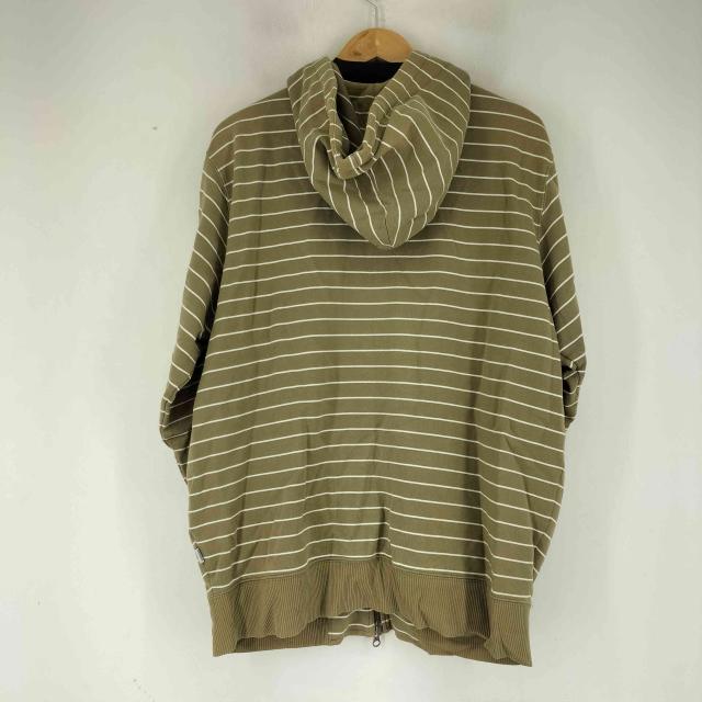 Stussy(ステューシー) 00S ボーダージップアップパーカー メンズ import：L 【中古】【ブランド古着バズストア】_1