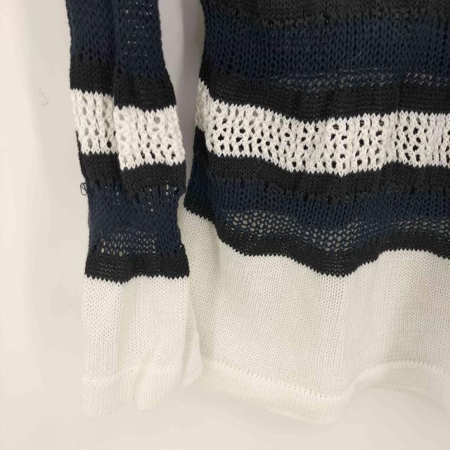 D-VEC(ディーベック) 24SS MULTI BORDER LONG KNIT メンズ 表記無