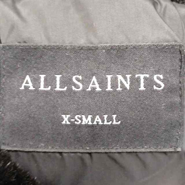 ALLSAINTS(オールセインツ) ファー ダウン ジャケット メンズ XS【中古