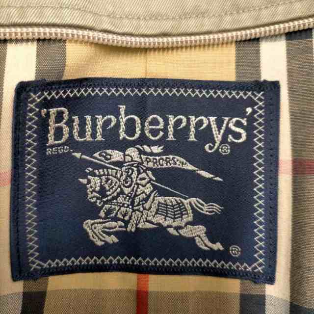 BURBERRYS(バーバリーズ) ノバチェック 比翼 ステンカラーコート