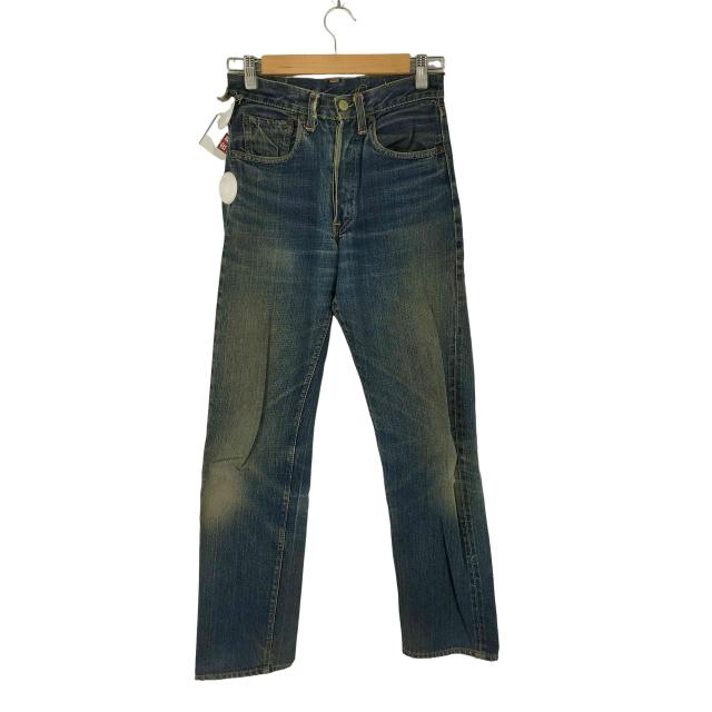 Levis(リーバイス) 60s 501XX 刻印L BIG E ウエストシングル Vステッチ ボタンフライデニムパンツ 実寸32.5cm レディース 表記無 【中古】【ブランド古着バズストア】