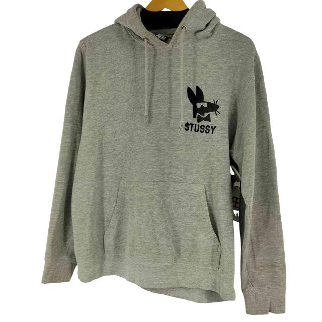 Stussy(ステューシー) 両面プリント プルオーバーパーカ メンズ Stussy(ステューシー) 両面プリント プルオーバーパーカ メンズ