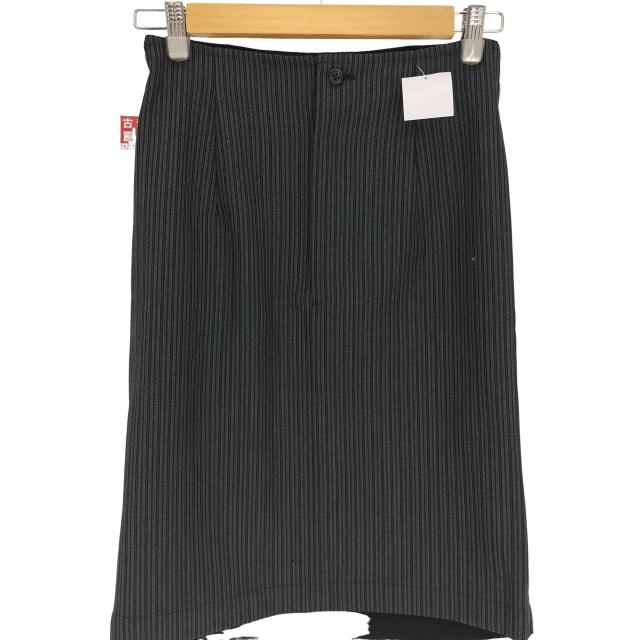 tricot COMME des GARCONS(トリココムデギャルソン) AD1989 渡辺淳弥 (Junya Watanabe)？ 期 ストライプ ニット切替 タイトスカート レディース JPN：M 【中古】【ブランド古着バズストア】