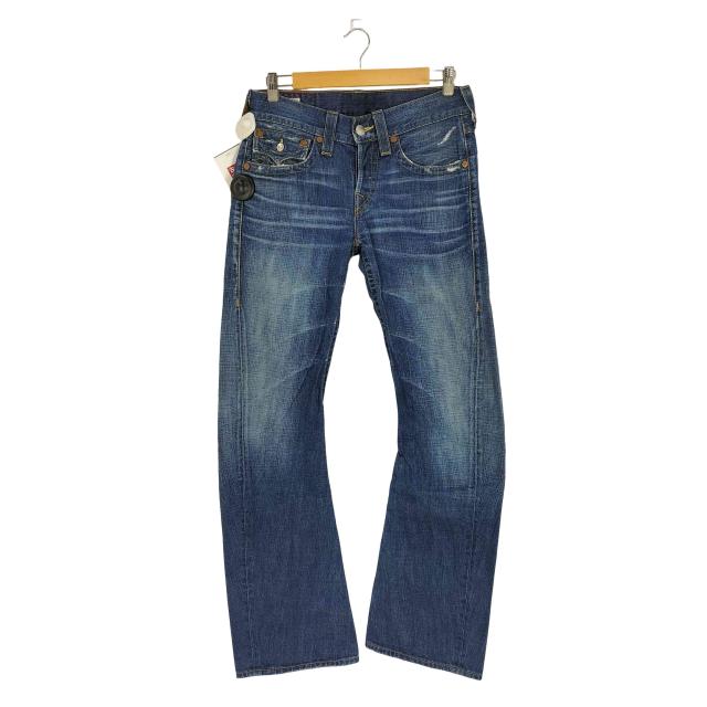 TRUE RELIGION(トゥルーレリジョン) USA製 BILLY  ジップフライデニム SEAT34 メンズ 30inch 【中古】【ブランド古着バズストア】