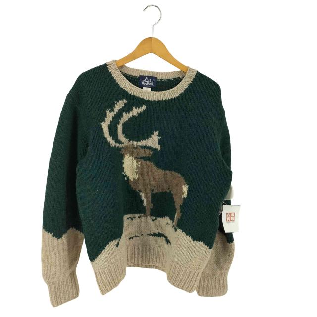 WOOLRICH(ウールリッチ) 80s トナカイセーター メンズ  L【中古】【ブランド古着バズストア】