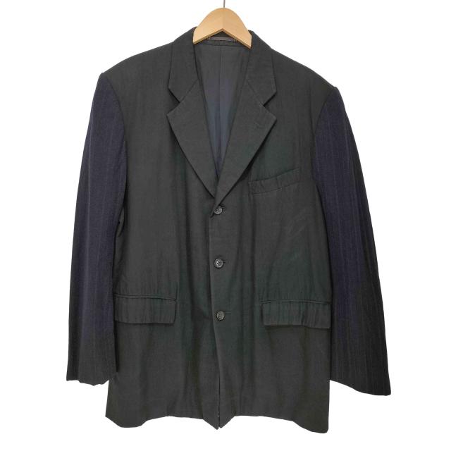 COMME des GARCONS HOMME PLUS(コムデギャルソンオムプリュス) 92AW archive 袖 切替 3B テーラードジャケット メンズ JPN：M 【中古】【ブランド古着バズストア】