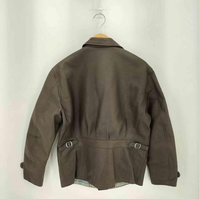 OLD CROW(オールドクロウ) 101 MOTORCYCLE JACKET カウレザー モーターサイクルジャケット メンズ JPN：M 【中古】【ブランド古着バズストア】_1