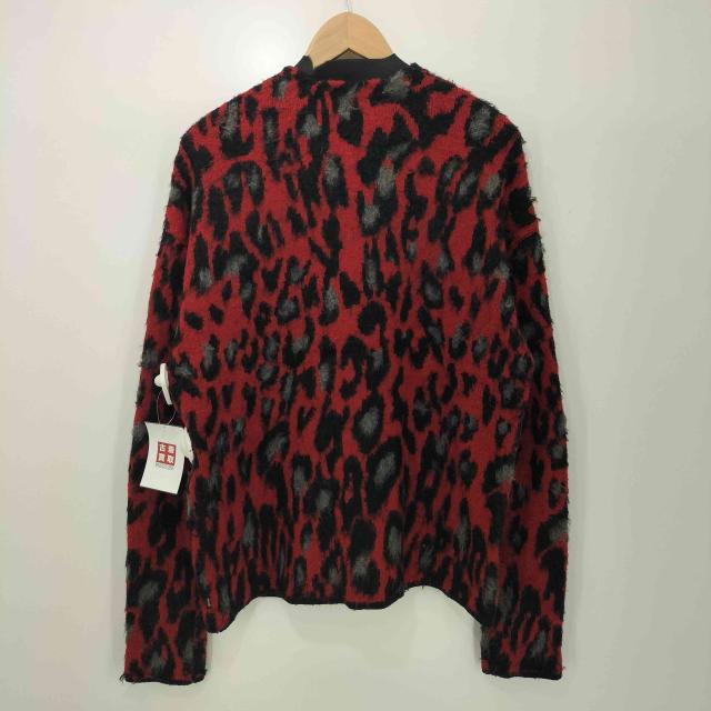 glamb(グラム) Kelog Cardigan レオパード シャギーニット