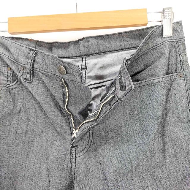 PLEATS PLEASE ISSEY MIYAKE(プリーツプリーズイッセイミヤケ) ストレッチストレートパンツ メンズ  2【中古】【ブランド古着バズストア】の通販は