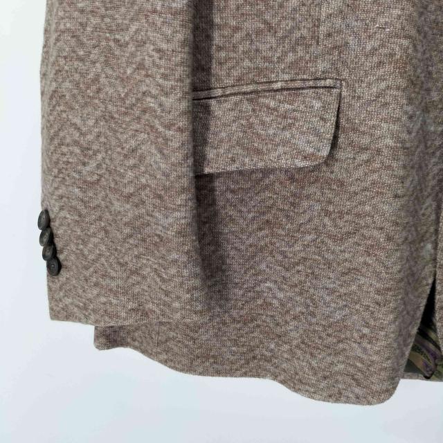 ETRO(エトロ) イタリア製 表地シルク100 裏地シルクペイズリー柄 2B テーラードジャケット メンズ 表記無 【中古】【ブランド古着バズストア】_3