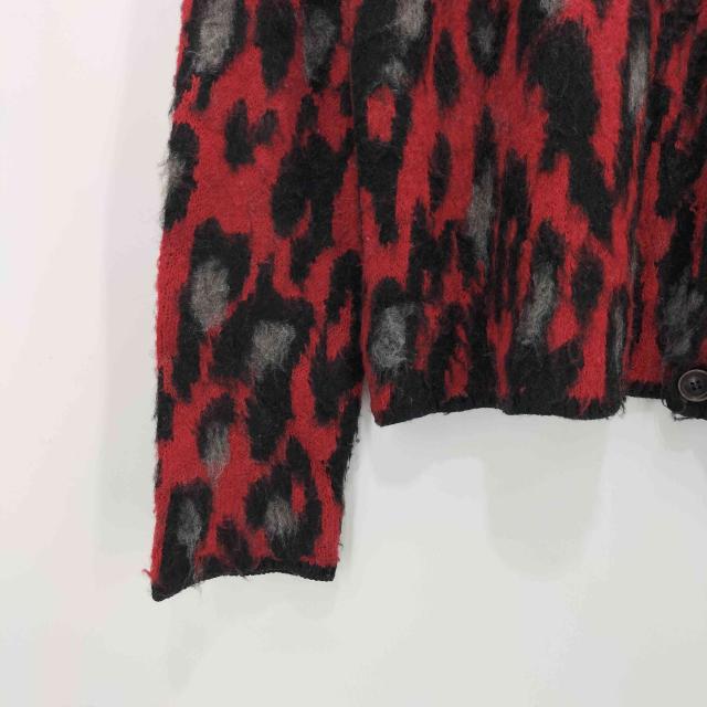 glamb(グラム) Kelog Cardigan レオパード シャギーニット