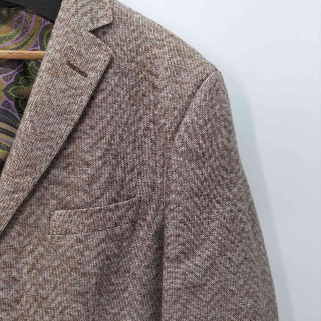 ETRO(エトロ) イタリア製 表地シルク100 裏地シルクペイズリー柄 2B テーラードジャケット メンズ 表記無 【中古】【ブランド古着バズストア】_4