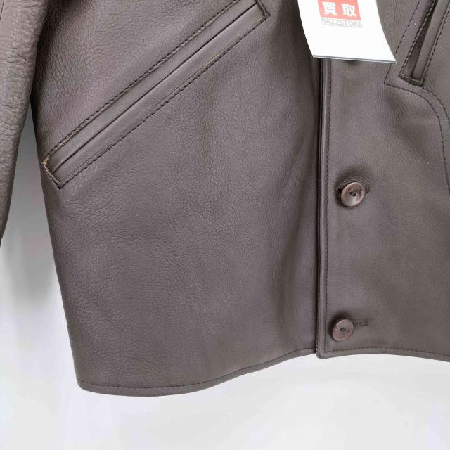 OLD CROW(オールドクロウ) 101 MOTORCYCLE JACKET カウレザー モーターサイクルジャケット メンズ JPN：M 【中古】【ブランド古着バズストア】_4