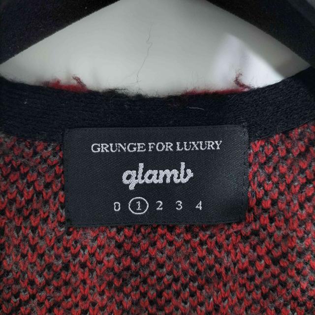 glamb(グラム) Kelog Cardigan レオパード シャギーニット