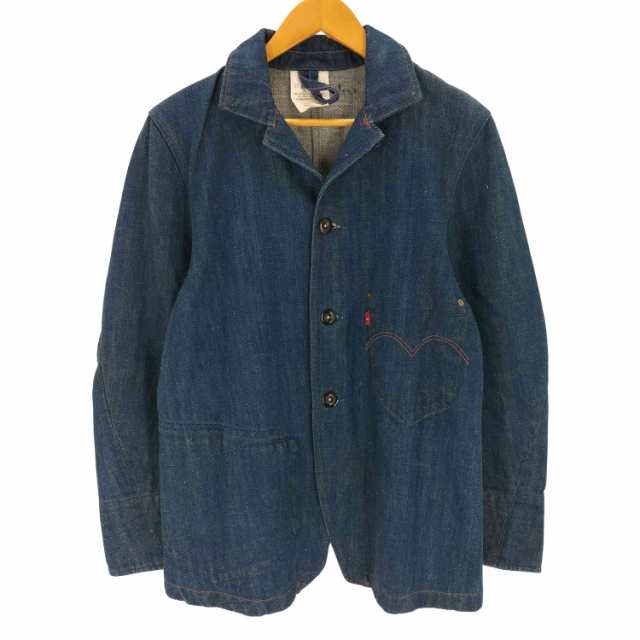 Levis RED(リーバイスレッド) 04年製 1st coat デニムカバーオールジャケット メンズ import：S 【中古】【ブランド古着バズストア】