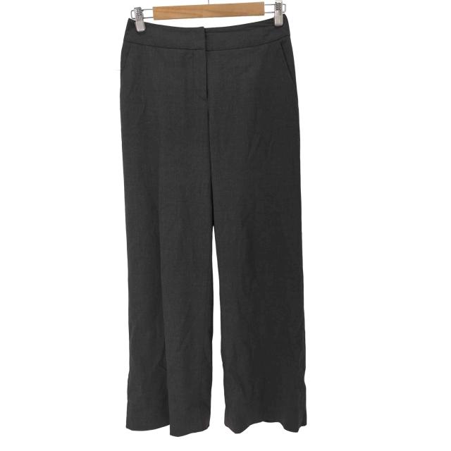 GIORGIO ARMANI ワイドスラックス ジョルジオアルマーニ ワイドスラックス ブラック GIORGIO ARMANI