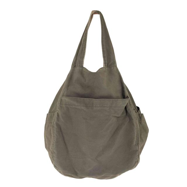 Ys(ワイズ) 裏地ストライプリネンコットントートバック レディース 表記無 【中古】【ブランド古着バズストア】