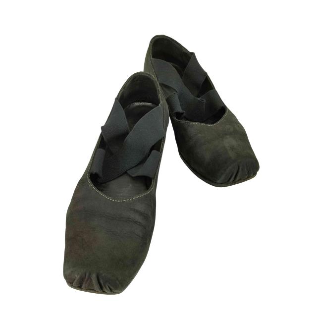 USED古着(ユーズドフルギ) Uma Wang レザーフラットバレエシューズ レディース 表記無 【中古】【ブランド古着バズストア】
