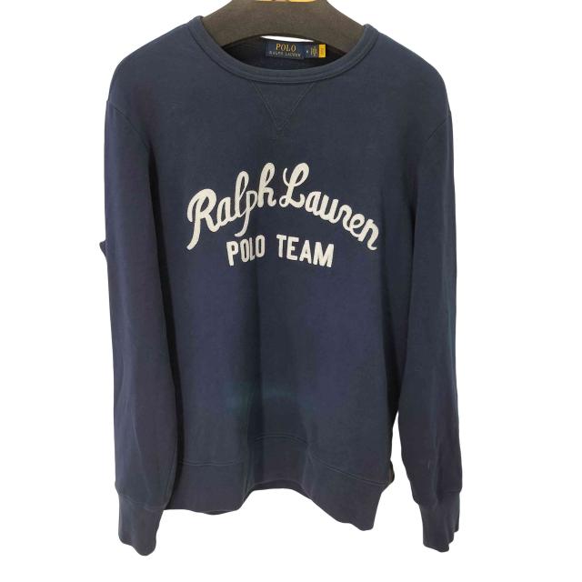 POLO RALPH LAUREN(ポロラルフローレン) Polo チーム フリース スウェットシャツ メンズ import：M 【中古】【ブランド古着バズストア】