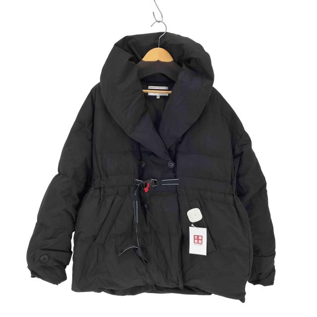 F/CE.(エフシーイー) リサイクルダウン オーバーレイ ショールカラー コート RECYCLED DOWN OVERLAY SHAWL COLLAR COAT レディース import：M 【中古】【ブランド古着バズストア】