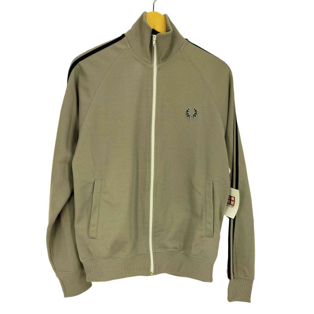 FRED PERRY(フレッドペリー) TWIN TAPE TRACK JACKET ツインテーブトラックジャケット メンズ import：S 【中古】【ブランド古着バズストア】