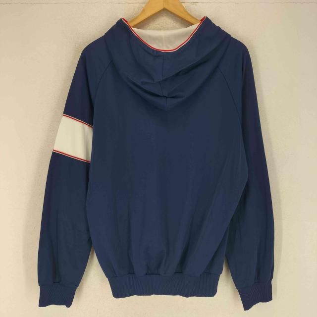 adidas(アディダス) 80S MADE IN WEST GERMANY ハーフジップ フーディープルオーバー メンズ DE：52 【中古】【ブランド古着バズストア】_1