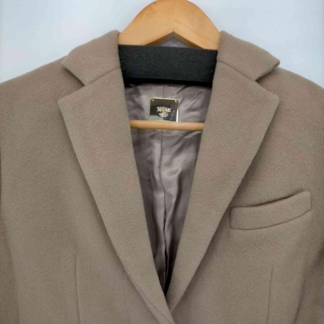 【美品】MUSE ドゥーズィエムクラス チェスターコート MUSE de Deuxieme Classe(ミューズデドゥーズィエム クラス