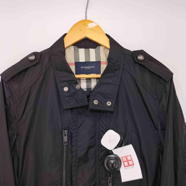 バーバリーズ ジップアップナイロンジャケット 裏地ノバチェック 三陽