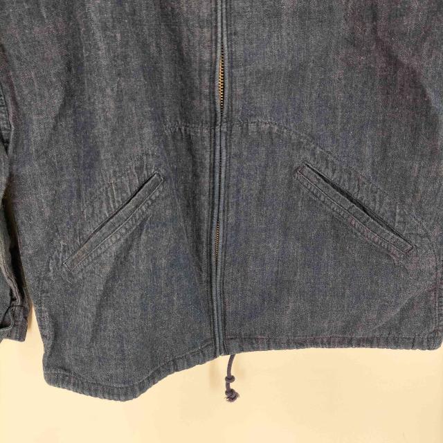 45rpm(フォーティファイブアールピーエム) シャンブレージップアップフーディージャケット レディース  2【中古】【ブランド古着バズストア】 45rpm(フォーティファイブアールピーエム) シャンブレージップアップ