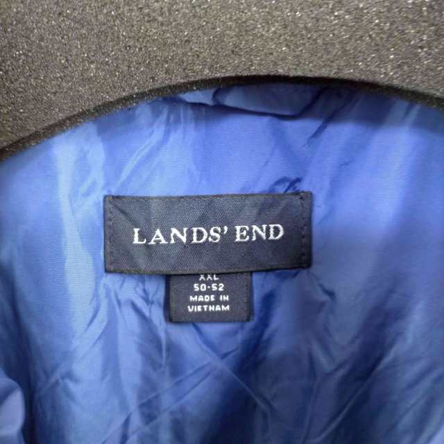 LANDS END(ランズエンド) キルティングジップアップジャケット メンズ