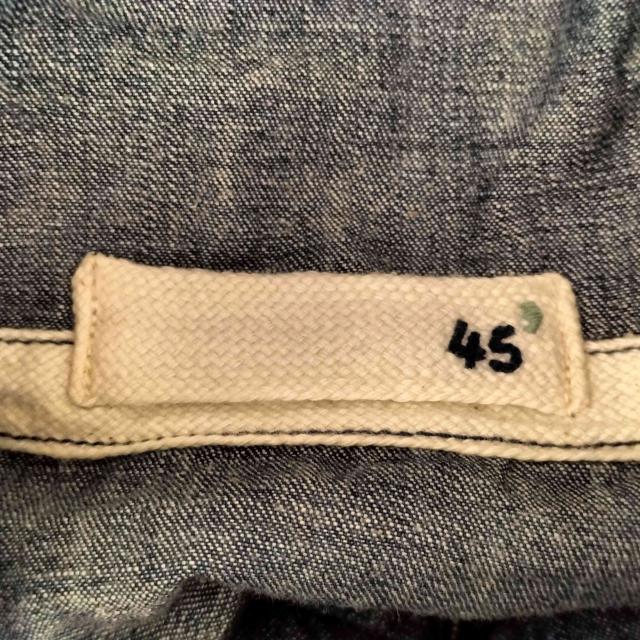 45rpm(フォーティファイブアールピーエム) シャンブレージップアップ