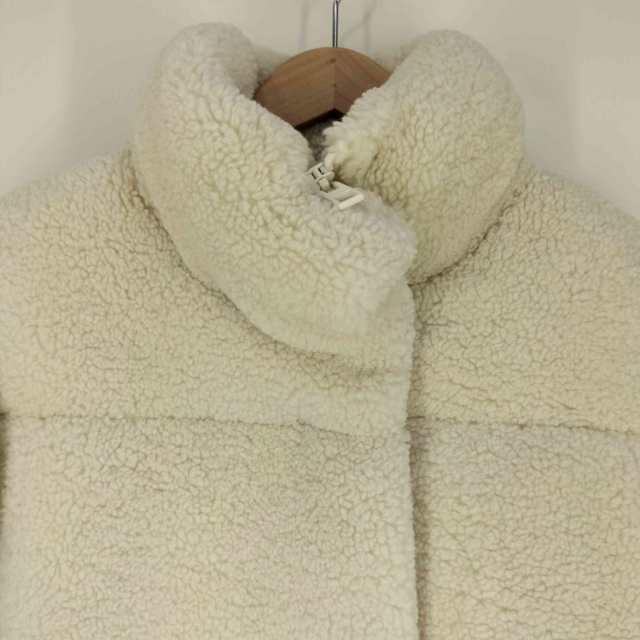ZARA(ザラ) フェイクボア パフアノラック FAUX SHEARLING