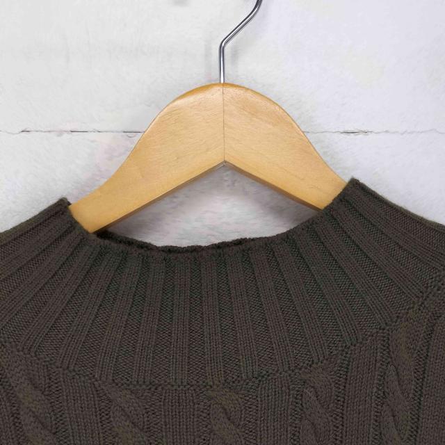 MARGARET HOWELL(マーガレットハウエル) WORSTED ケーブルニット