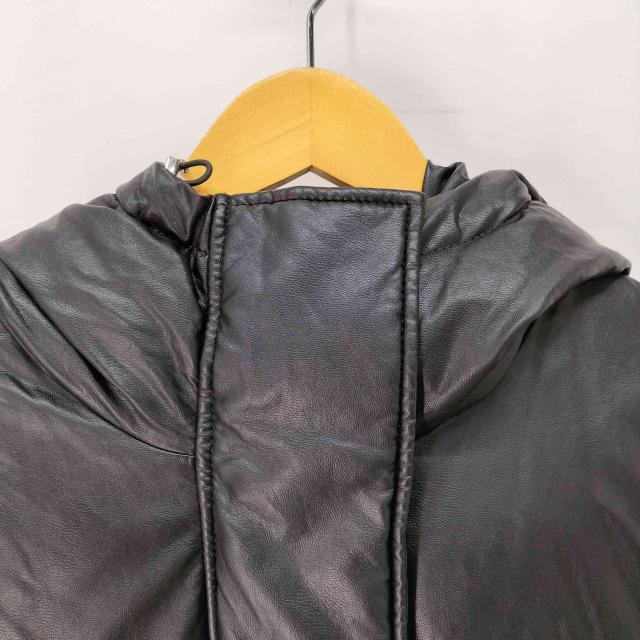 MM6 Maison Margiela(エムエムシックスメゾンマルジェラ) フェイクレザー ダウンジャケット レディース import：M 【中古】【ブランド古着バズストア】_2