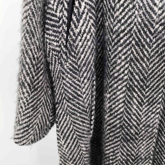 MAISON SPECIAL(メゾンスペシャル) ヘリンボーンケープコートステン