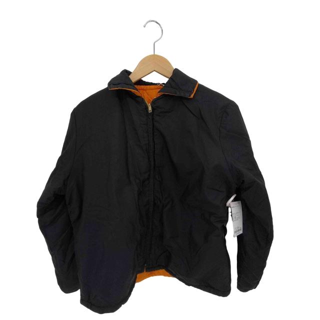 USED古着(ユーズドフルギ) 60s BESTジッパー 裏地キルティング ジップアップ ブルゾン メンズ 表記無 【中古】【ブランド古着バズストア】