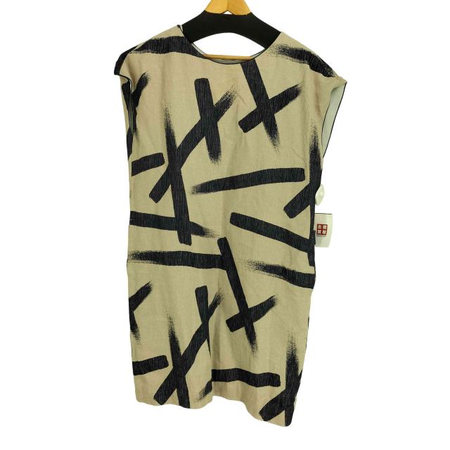 mina perhonen(ミナペルホネン) motion ノースリーブワンピース レディース US：0-2 【中古】【ブランド古着バズストア】